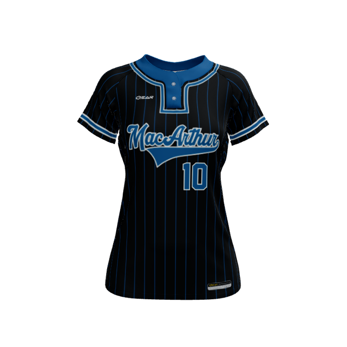 Ladies Custom Jerseys Elite Custom Ladies Premier 2 Button Jersey. (x 6)