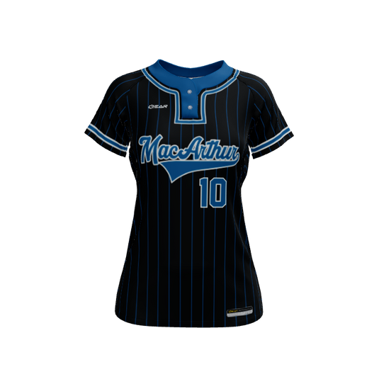 Ladies Custom Jerseys Elite Custom Ladies Premier 2 Button Jersey. (x 6)