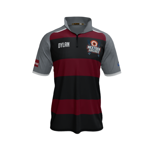 Collared Shirts Steel QTR Zip Short Sleeve. (x 2)