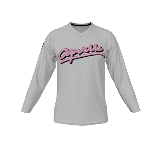 Custom Jerseys Core Premium Long Sleeve V-Neck. (x 1)