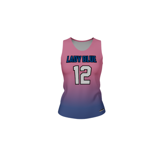 Ladies Custom Jerseys Core Ladies Fitted Track Singlet. (x 8)