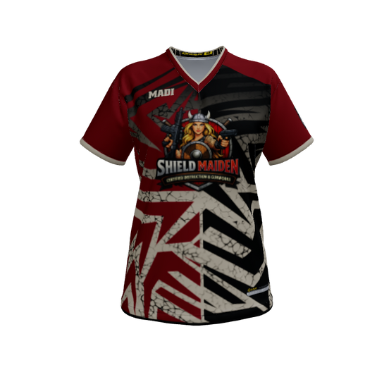 Ladies Custom Jerseys Rage Womens VNeck Jersey 2.0. (x 1)