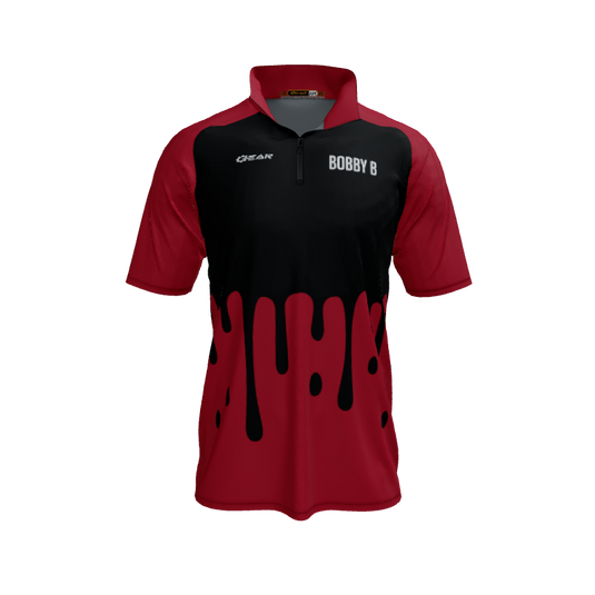 Collared Shirts Splash QTR Zip Short Sleeve. (x 4)