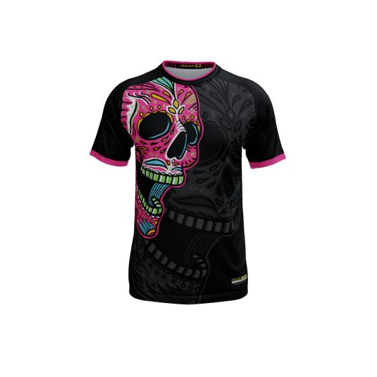 Mens Jerseys Skull Candy Mascot Crew Neck Short Sleeve Jersey. (x 1)