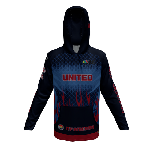 Hoodies Hawk Lightweight Long Sleeve Hoodie w/Pocket. (x 22)