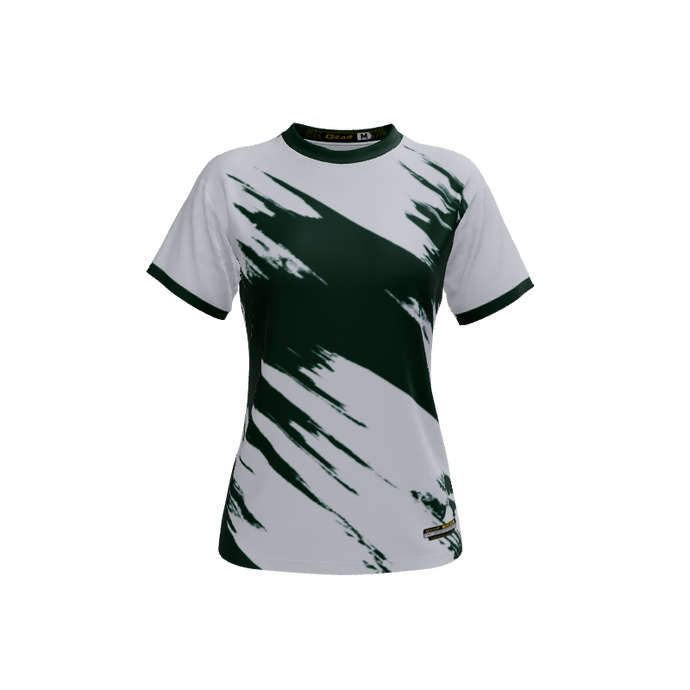 Ladies Custom Jerseys Smear Crew Neck ECO Ladies Jerseys. (x 15)