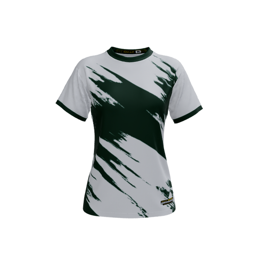 Ladies Custom Jerseys Smear Crew Neck ECO Ladies Jerseys. (x 15)