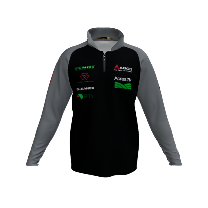 Collared Shirts Core QTR Zipped LS. (x 1)