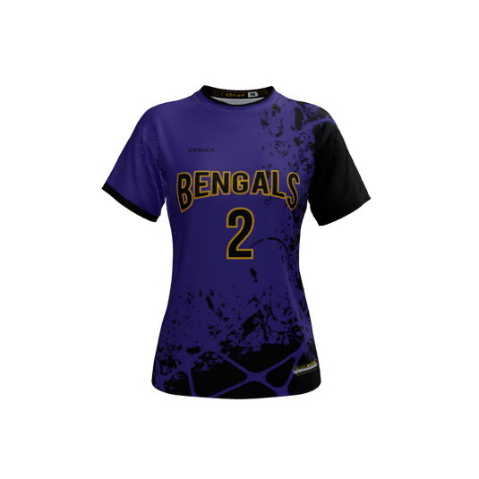 Ladies Custom Jerseys Racer Crew Neck ECO Ladies Jerseys. (x 7)
