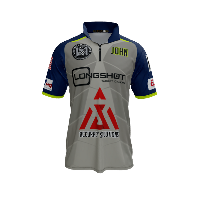 Collared Shirts Armor QTR Zip Short Sleeve. (x 1)