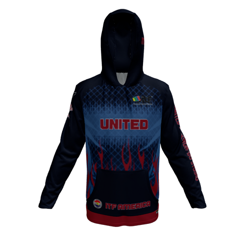 Hoodies Hawk Lightweight Long Sleeve Hoodie w/Pocket. (x 17)