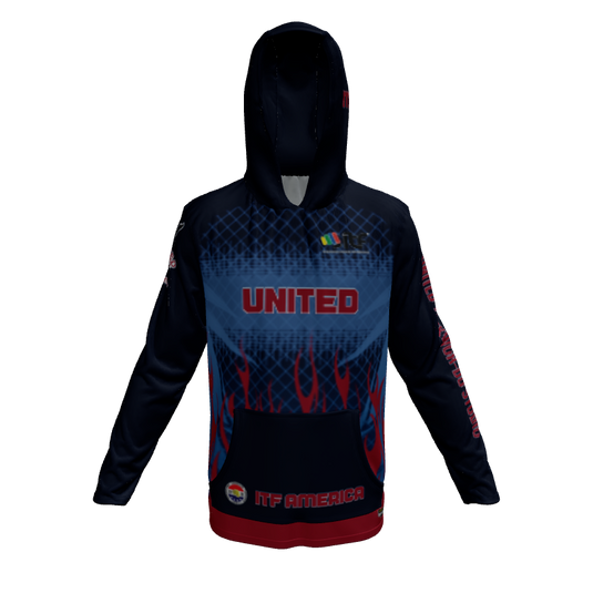 Hoodies Hawk Lightweight Long Sleeve Hoodie w/Pocket. (x 17)