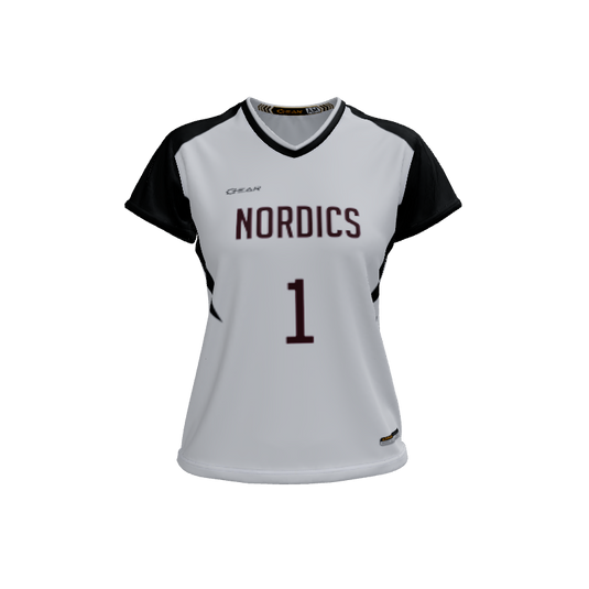 Ladies Custom Jerseys Mystic 2.0 Ladies V-Neck Cap-Sleeve 2.50. (x 5)