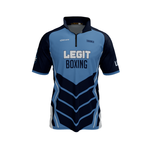 Collared Shirts Gamer QTR Zip Short Sleeve. (x 1)