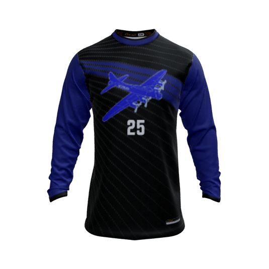 Mens Jerseys Burst Long Sleeve Crew Neck Jersey. (x 19)