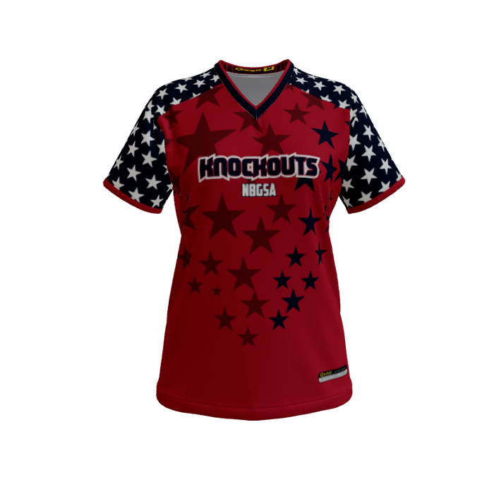 Ladies Custom Jerseys Pride Ladies Stars & Stripes. (x 30)