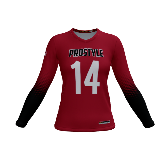Ladies Custom Jerseys Arm Fade Volleyball 2.0 Jersey. (x 9)