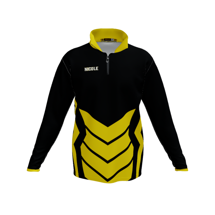 Collared Shirts Gamer QTR Zipped LS. (x 4)