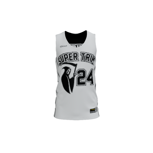 Mens Jerseys Throttle Single Ply Reversible Basketball Jersey. (x 9)