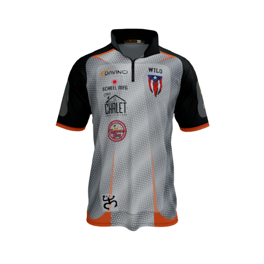 Collared Shirts Side Tech QTR Zip Short Sleeve. (x 1)