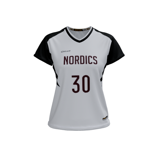 Ladies Custom Jerseys Mystic 2.0 Ladies V-Neck Cap-Sleeve 2.50. (x 5)