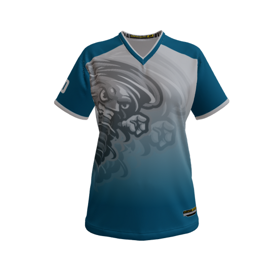 Ladies Custom Jerseys Tornados Ladies Mascots Short Sleeve. (x 1)