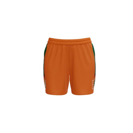 SA HITT Store HITT Shorts - Orange (Optional Item). (Womens Large)