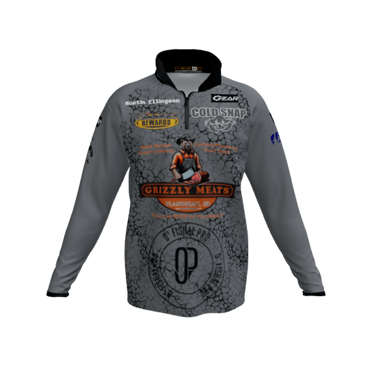 Collared Shirts Core QTR Zipped LS. (x 1)