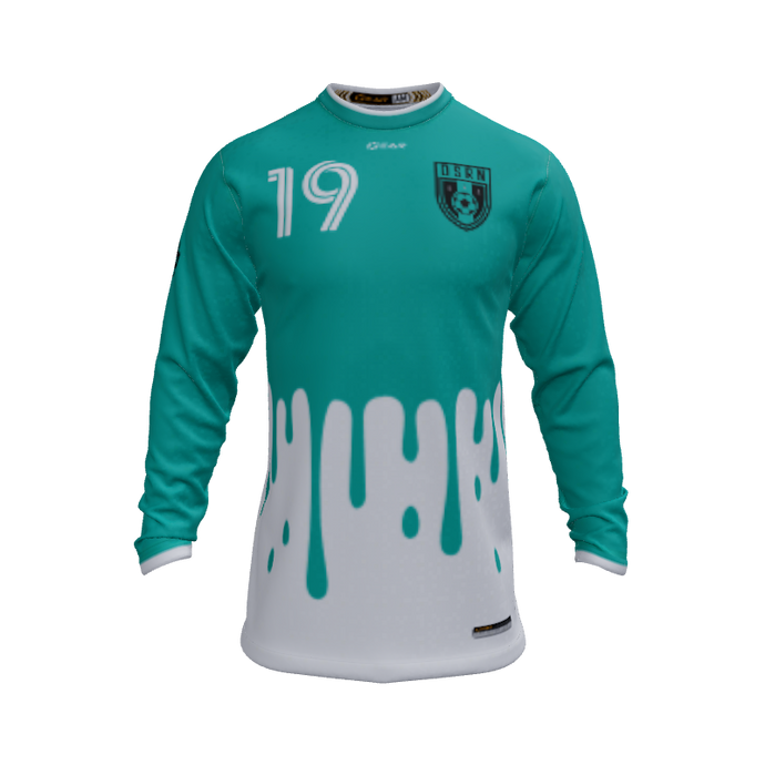 Mens Jerseys Splash Long Sleeve Crew Neck Jersey. (x 1)