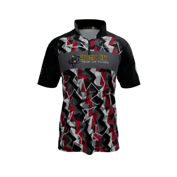 Collared Shirts Prysm QTR Zip Short Sleeve. (x 5)