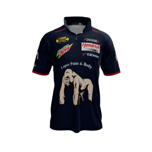 Collared Shirts Lazer QTR Zip Short Sleeve. (x 2)