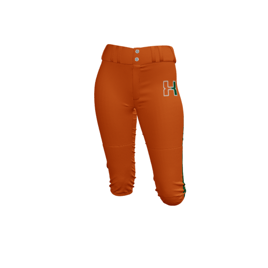 SA HITT Store HITT Pants - Orange (Optional Item). (Womens Medium)