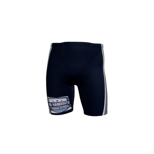 Mens Shorts Side Effects 2 Track Compression Short. (x 1)