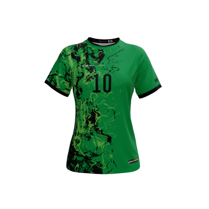 Ladies Custom Jerseys Darkness Crew Neck ECO Ladies Jerseys. (x 13)