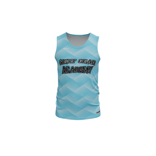 Mens Jerseys Core Track Fitted Singlet. (x 4)