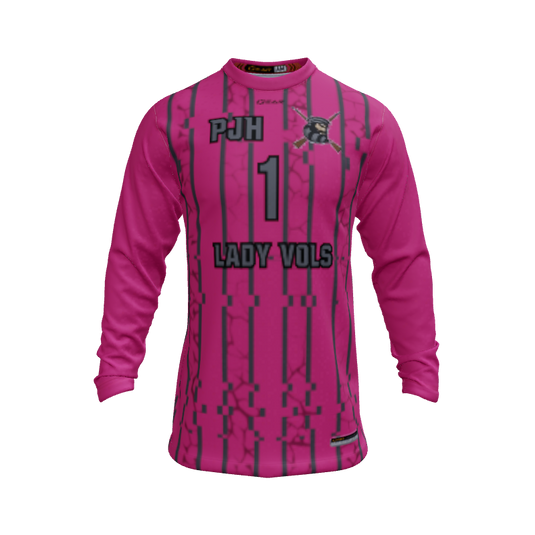 Mens Jerseys Glitch Long Sleeve Crew Neck Jersey. (x 1)