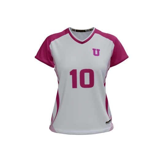 Ladies Custom Jerseys Scream 2.0 Ladies V-Neck Cap-Sleeve 2.50. (x 3)