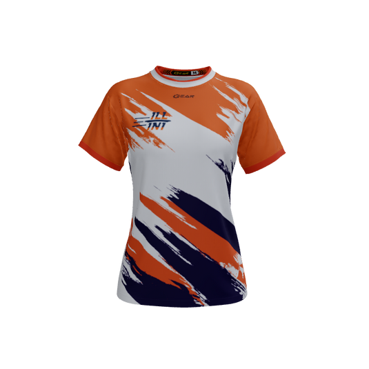 Ladies Custom Jerseys Smear Crew Neck ECO Ladies Jerseys. (x 5)