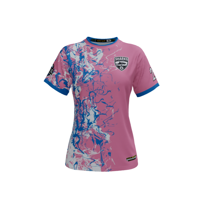 Ladies Custom Jerseys Darkness Crew Neck ECO Ladies Jerseys. (x 19)