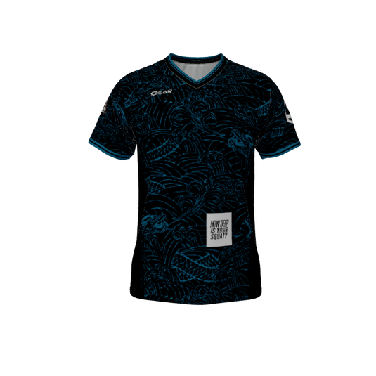 Custom Jerseys Water Dragon Premium Ultra V-Neck. (x 1)