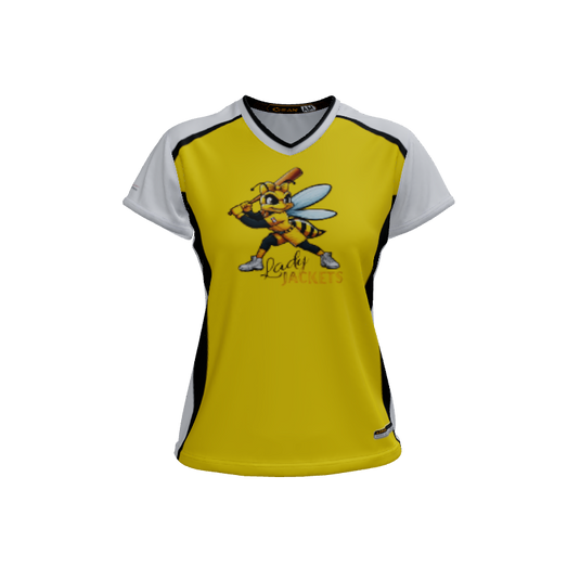 Ladies Custom Jerseys Oasis 2.0 Ladies V-Neck Cap-Sleeve 2.50. (x 13)