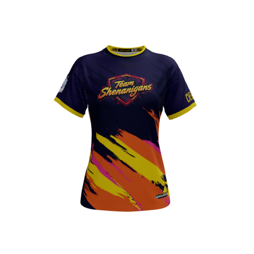 Ladies Custom Jerseys Smear Crew Neck ECO Ladies Jerseys. (x 1)