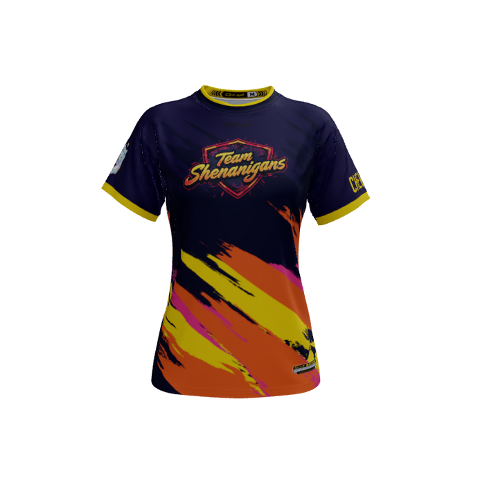 Ladies Custom Jerseys Smear Crew Neck ECO Ladies Jerseys. (x 1)