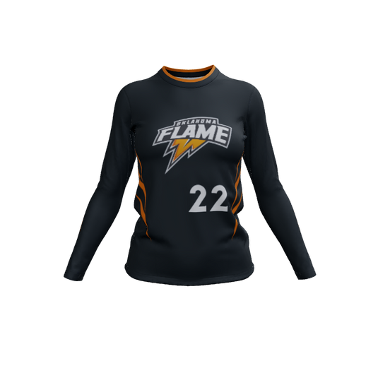 Ladies Custom Jerseys Speed Ladies ECO Long Sleeve Crew Jersey. (x 2)
