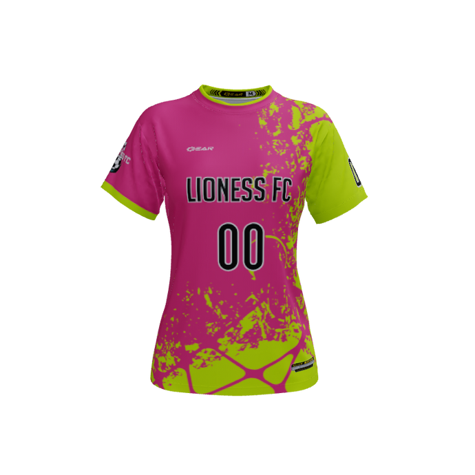 Ladies Custom Jerseys Racer Crew Neck ECO Ladies Jerseys. (x 3)