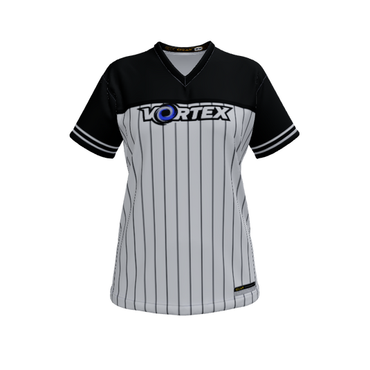 Ladies Custom Jerseys Triple Ladies V-Neck Short Sleeve 2.50. (x 1)