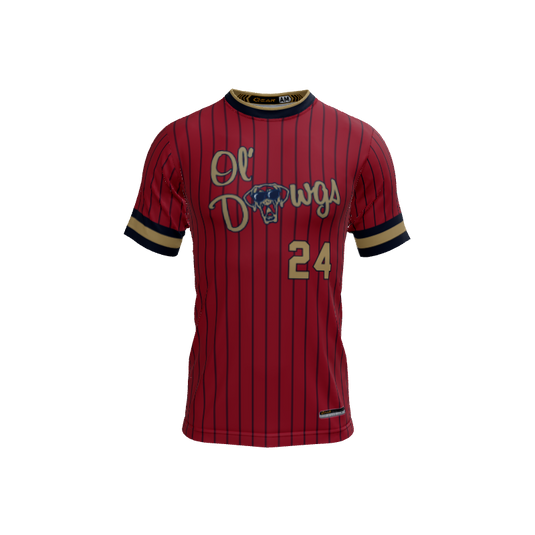 Mens Jerseys Varsity Crew Neck 2.50 Baseball Series. (x 2)