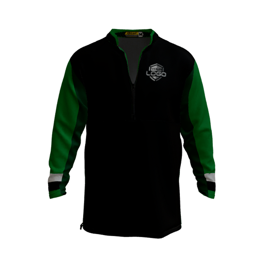 Half Zipped Pocket Pullover Brooklyn Pullover Half Zip Jacket. (x 1)
