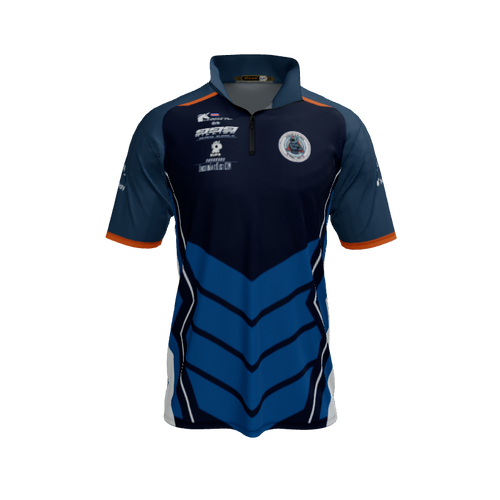 Collared Shirts Gamer QTR Zip Short Sleeve. (x 8)