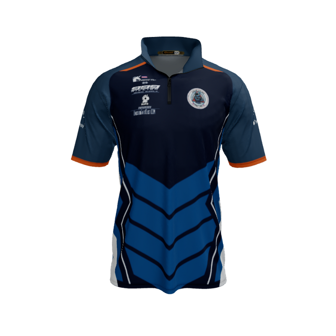 Collared Shirts Gamer QTR Zip Short Sleeve. (x 8)